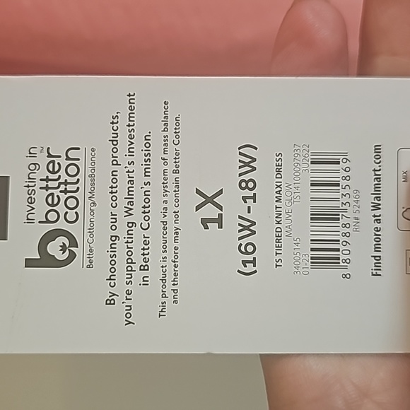 NWT-Mauve Glow Terra & Sky 1X Maxi dress - Picture 12 of 16